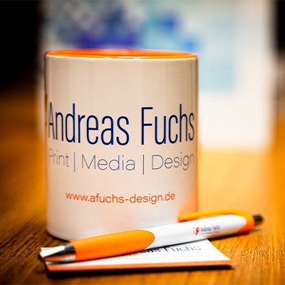 Tasse Stift Karte